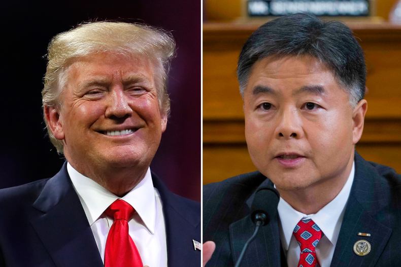Ted Lieu praises Donald TrumpAbo