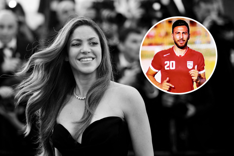 Shakira, Amir Nasr-Azadani, Iran, World Cup