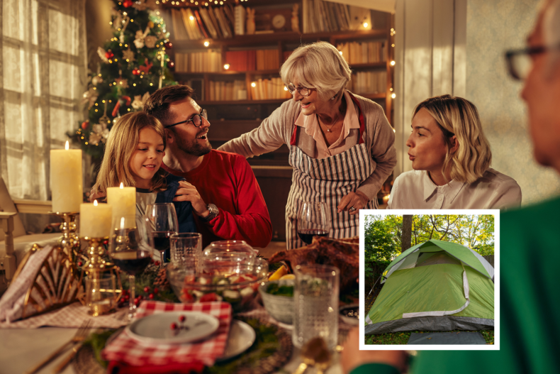 Mom Slammed for Expecting Teen To Sleep in Tent Outside Over Christmas
