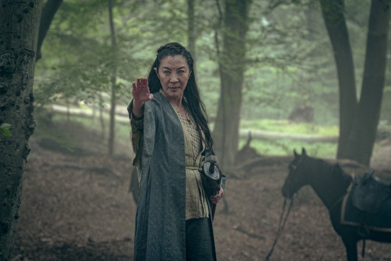 Michelle Yeoh in Witcher: Blood Origin