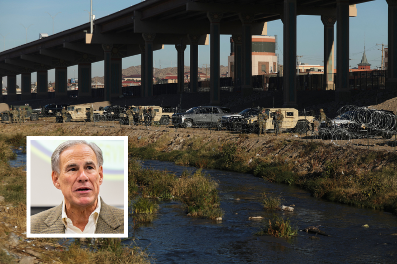 The Texas National Guard prepares for migrants