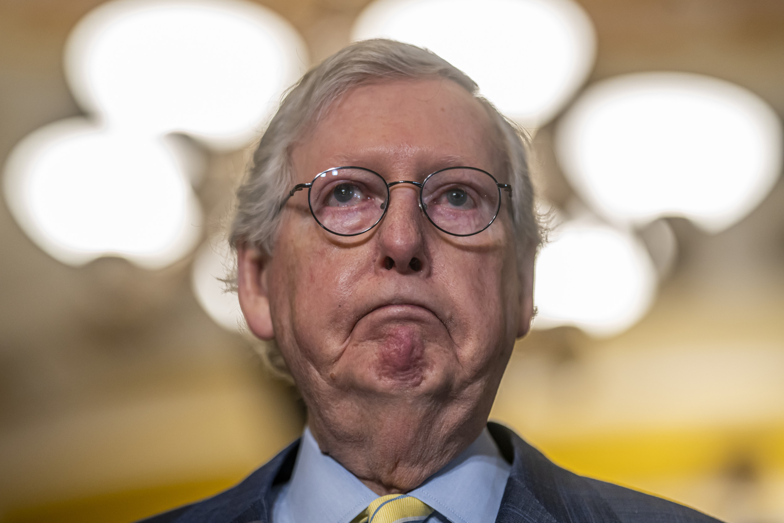 Mitch Mcconnell Faces Republican Revolt Over His Number One Priority Newsweek