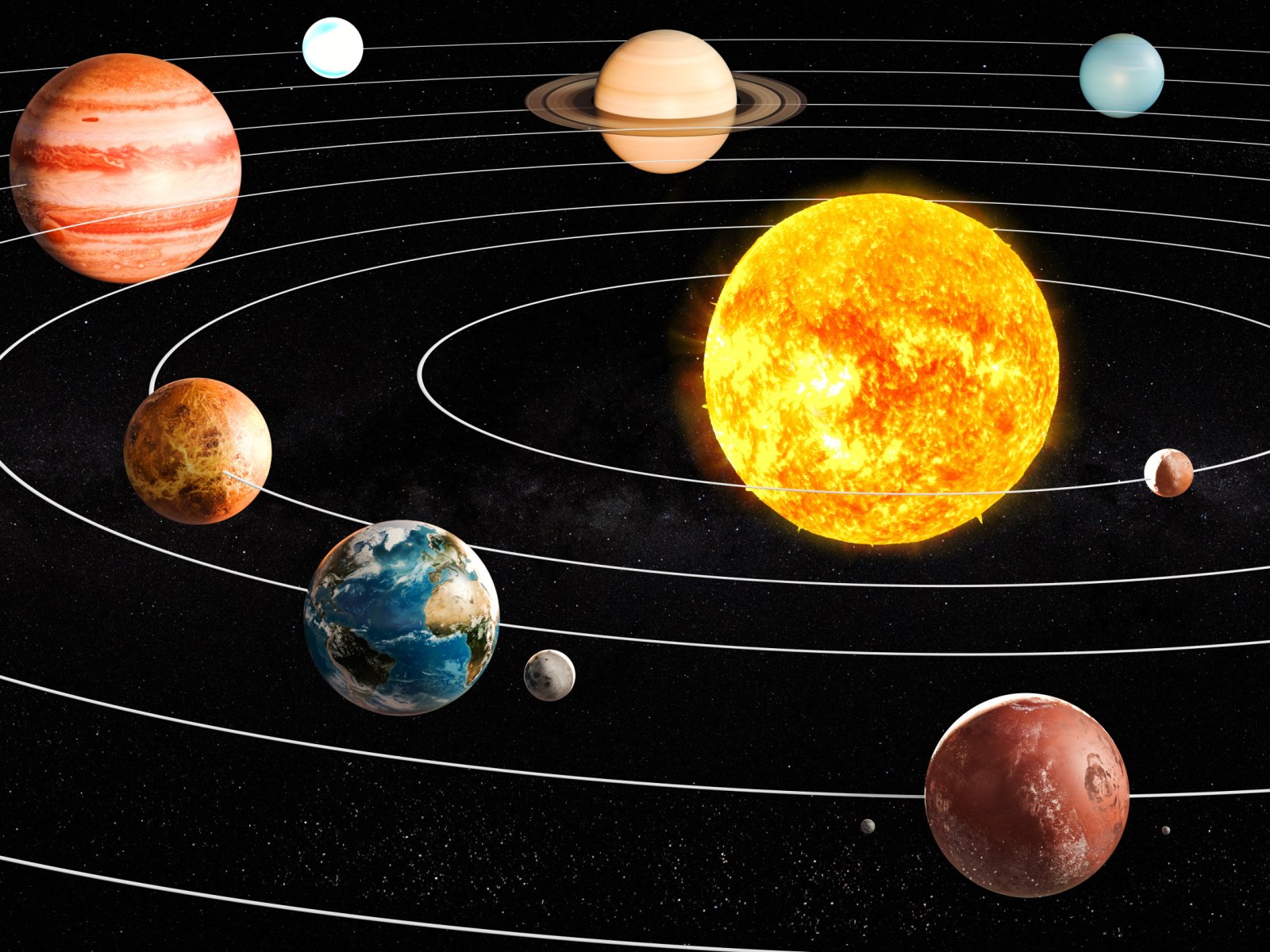 solar system planets in order