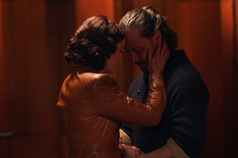 Ruth Wilson and James McAvoy