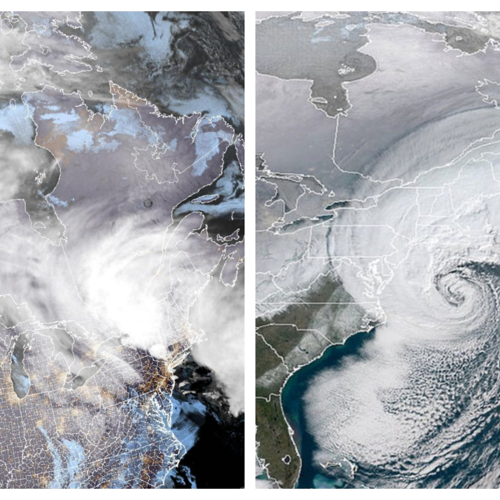 How to Track the Bomb Cyclone From Space