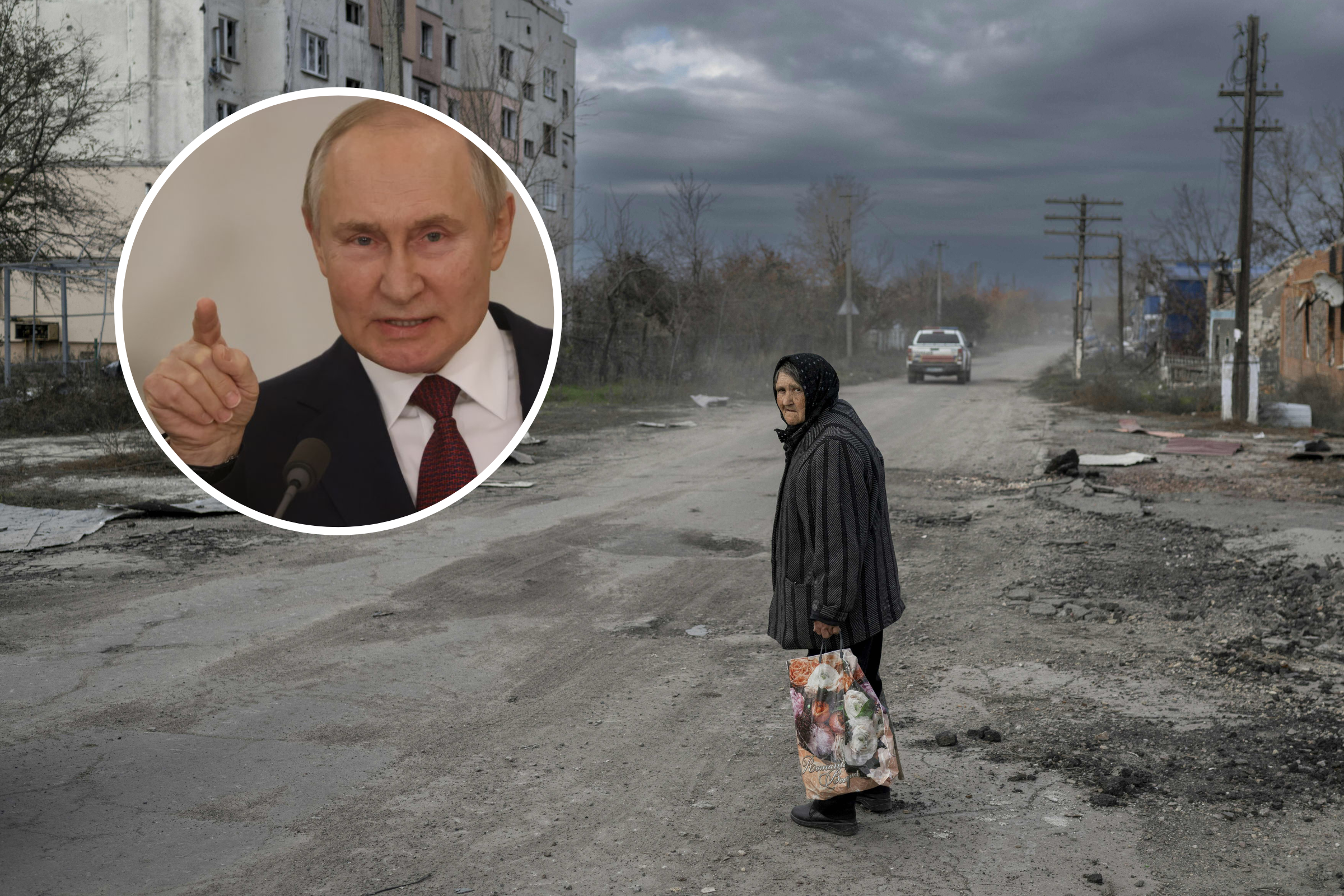 Putin's 'Dark Christmas Eve' Gift to Kherson Blasted by Ukrainian Leaders