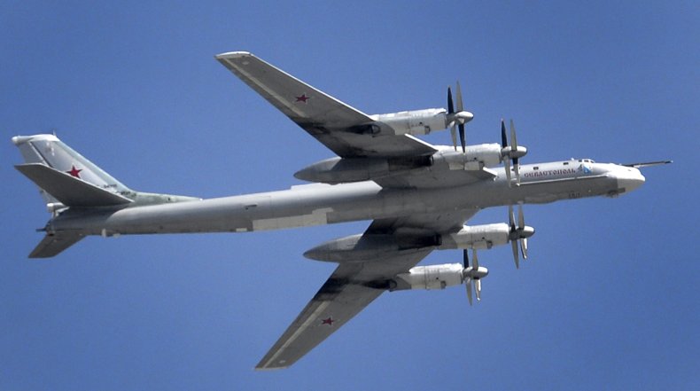 Russian Tupolev Tu-95 strategic bomber