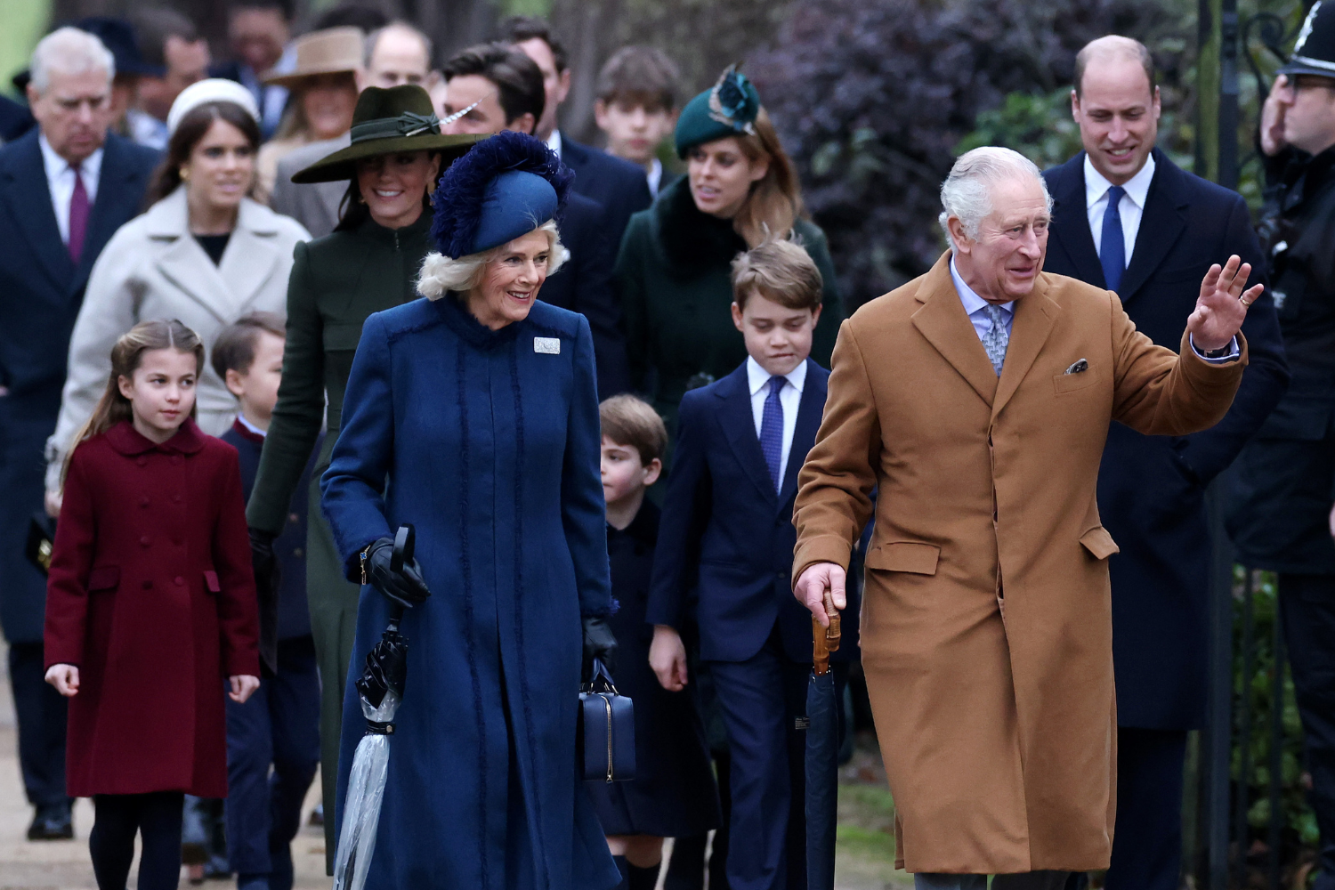 Cheeky Prince Louis Dubbed The 'Superstar' Of Royal Christmas