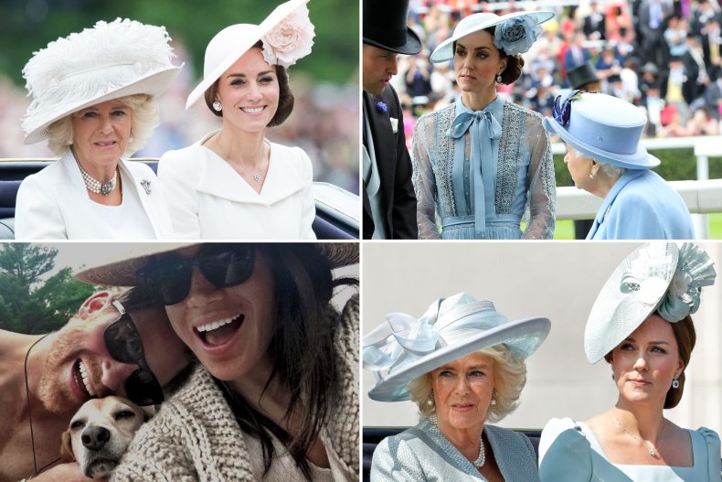 Kate Middleton matches Queen and Camilla's outfits