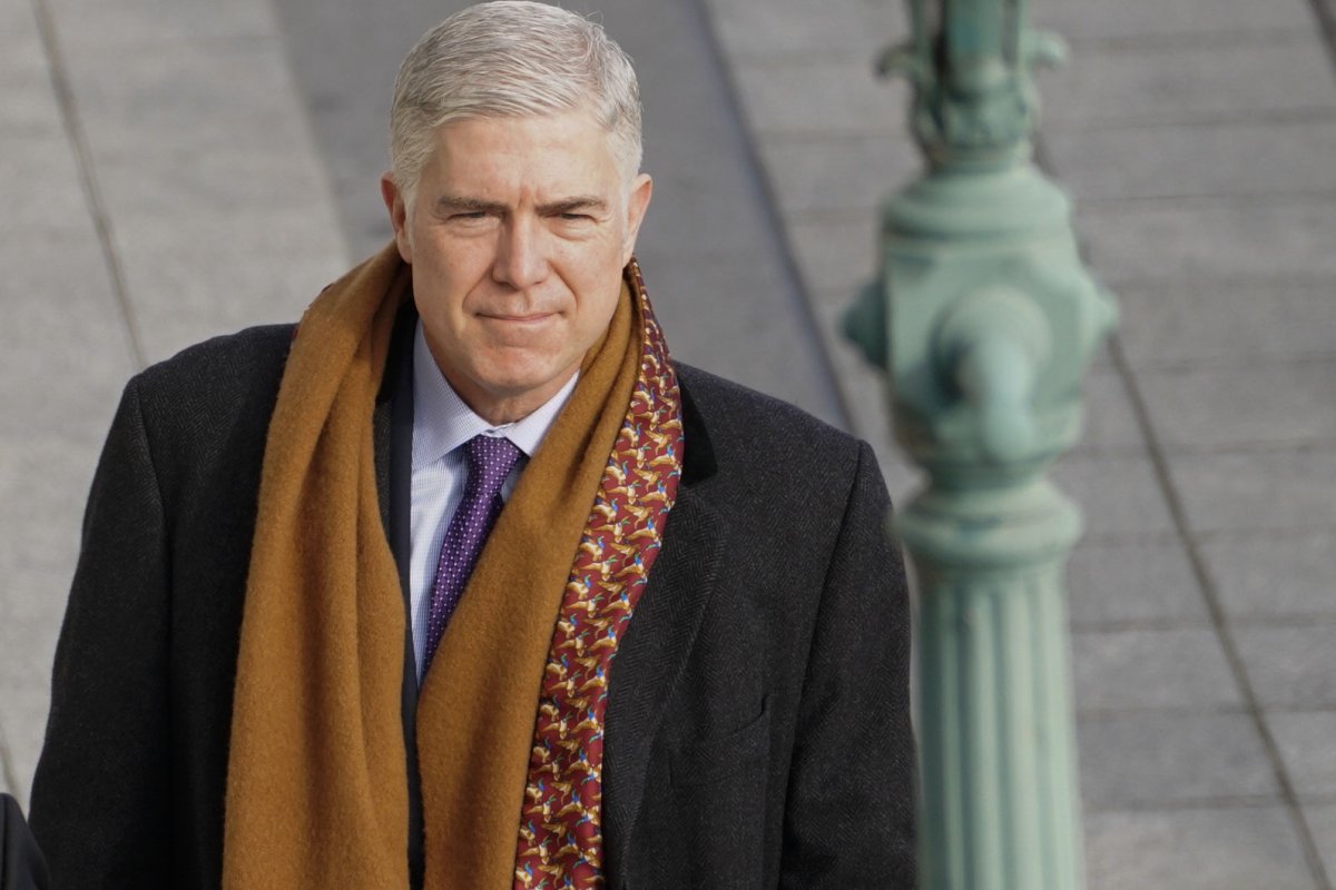 Neil Gorsuch Attends the Inauguration