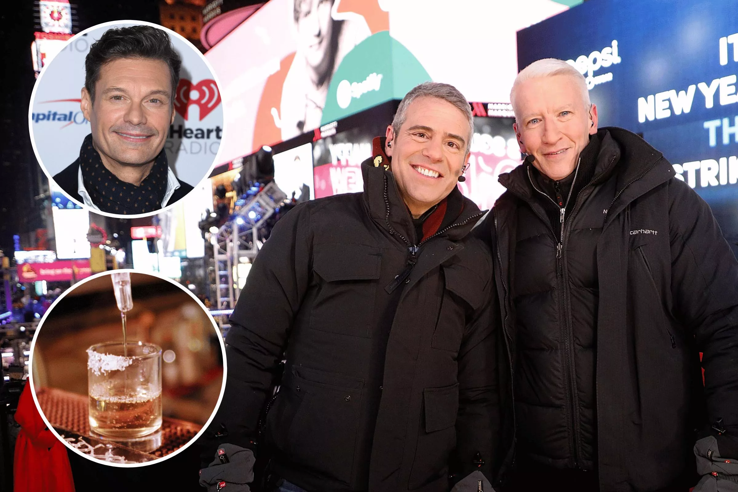 Andy Cohen's Top Drunk NYE Moments: Ryan Seacrest Urges Restraint - Vimarsana News