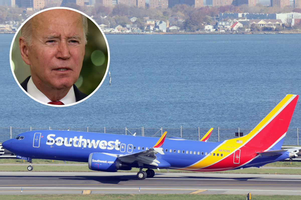 Joe Biden Pete Buttigieg Southwest Airlines Cancellations