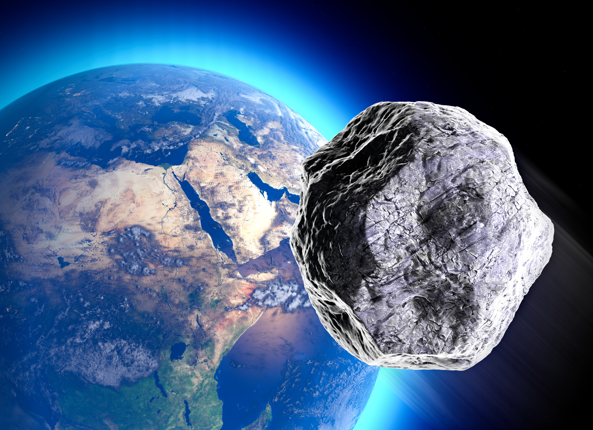 Asteroid Approaching Earth 