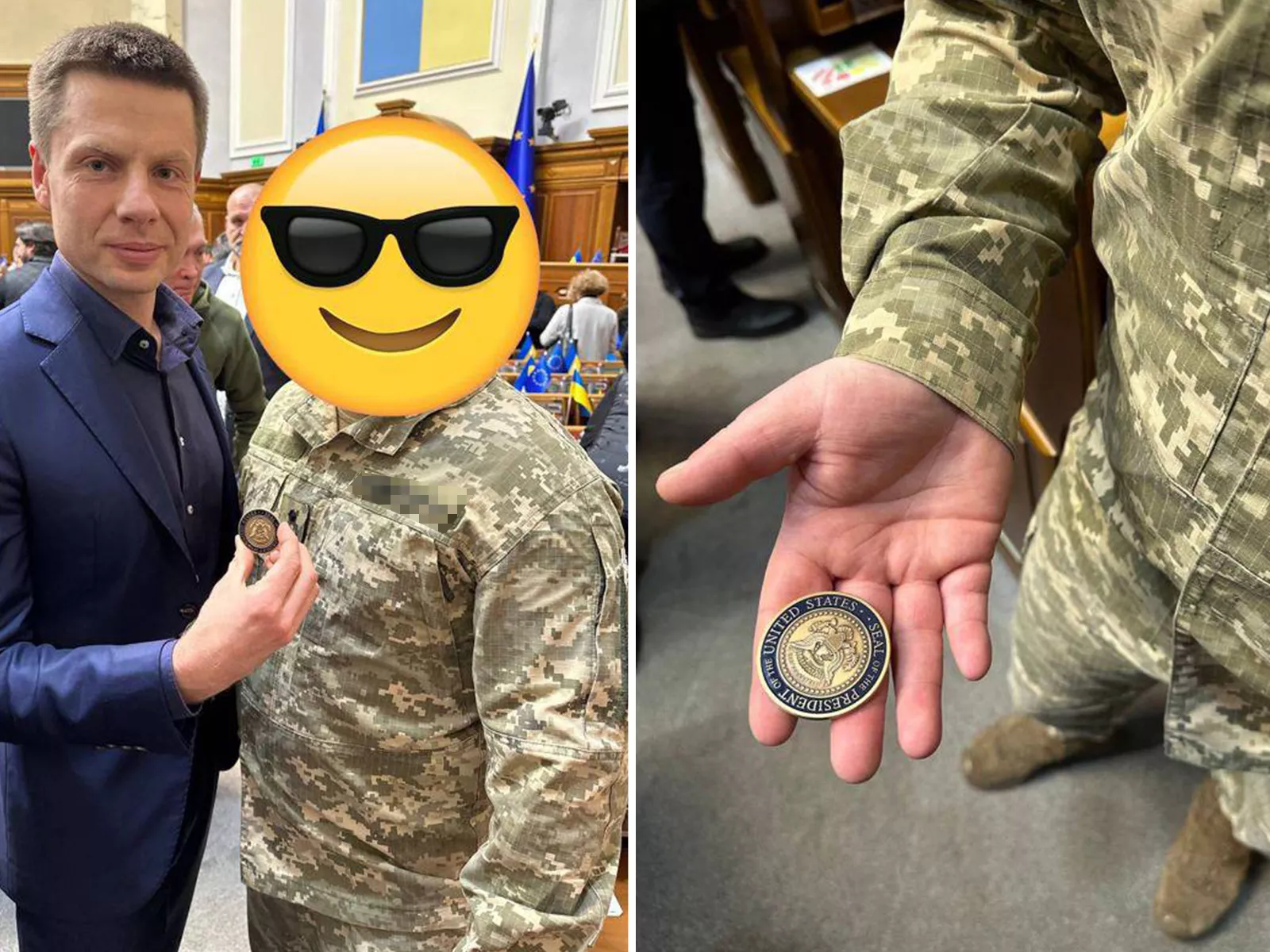Ukrainian Soldier Whose Medal Went to Biden Is Given Special Gift in Return - Vimarsana News