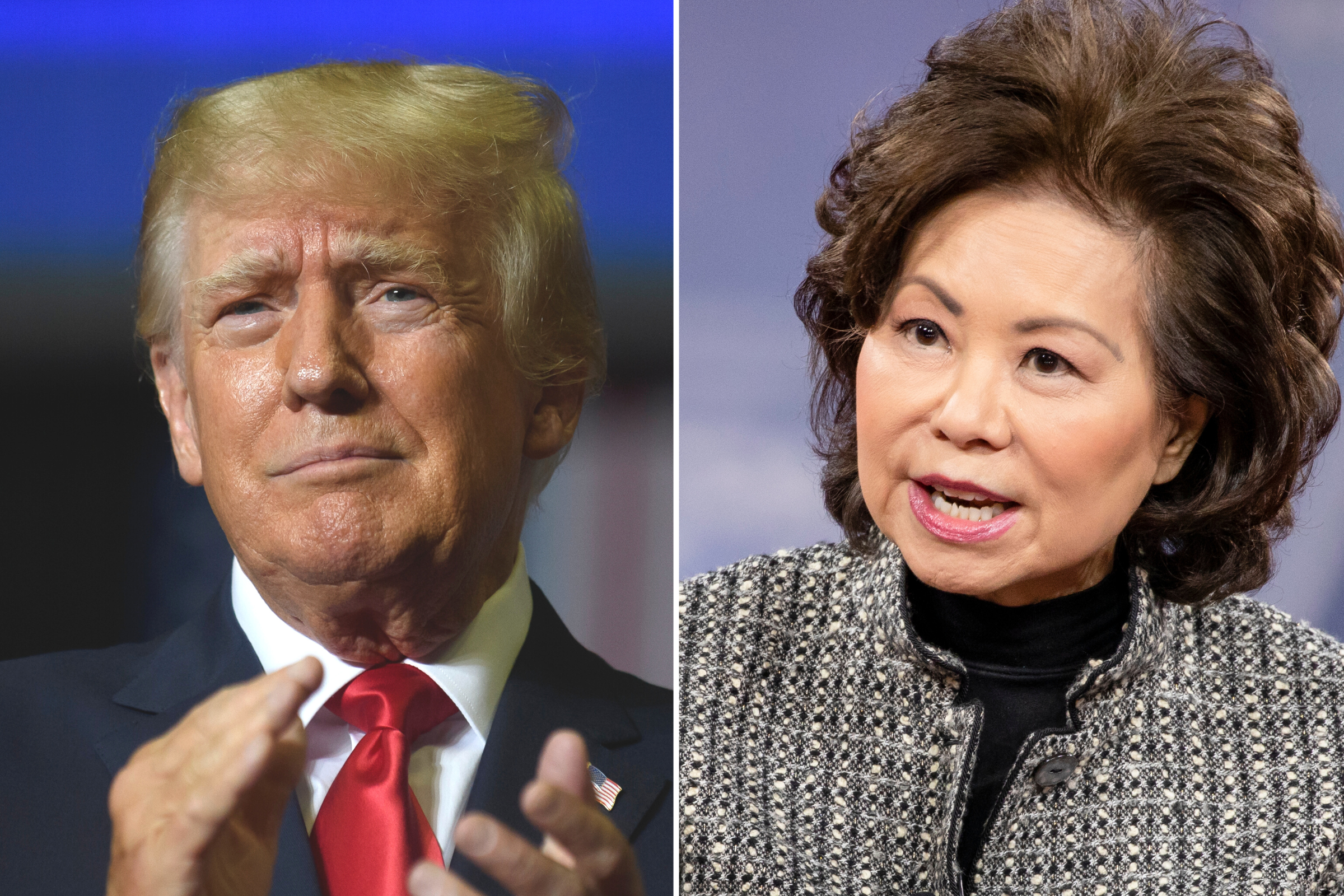 Elaine Chao on Trump Racial Comments: 'He's Trying to Get a Rise Out of Us'