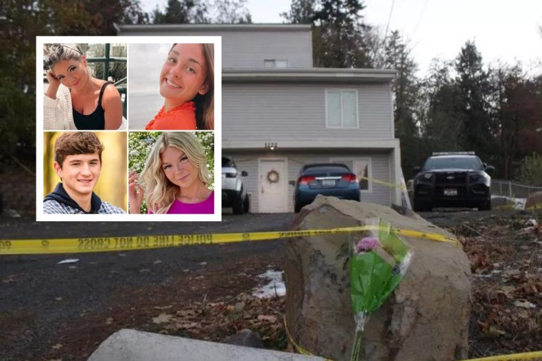 The house where four Idaho students died