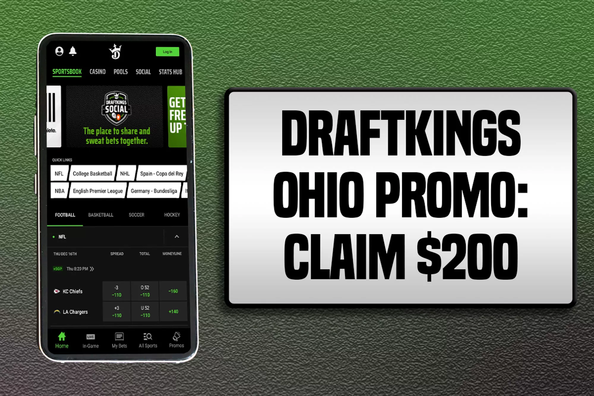 DraftKings Ohio Goes Live, Offers $200 Bonus to New Players - Vimarsana News