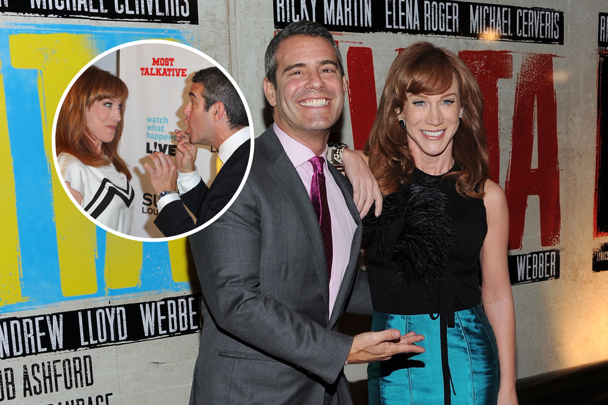 Andy Cohen Kathy Griffin "Elvita" Book Release
