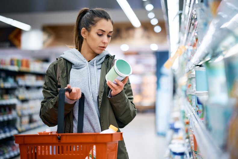 Reading supermarket labels