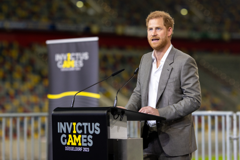 Prince Harry Invictus Game Dusseldorf