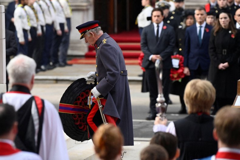 Sunday at the Cenotaph of Charles III