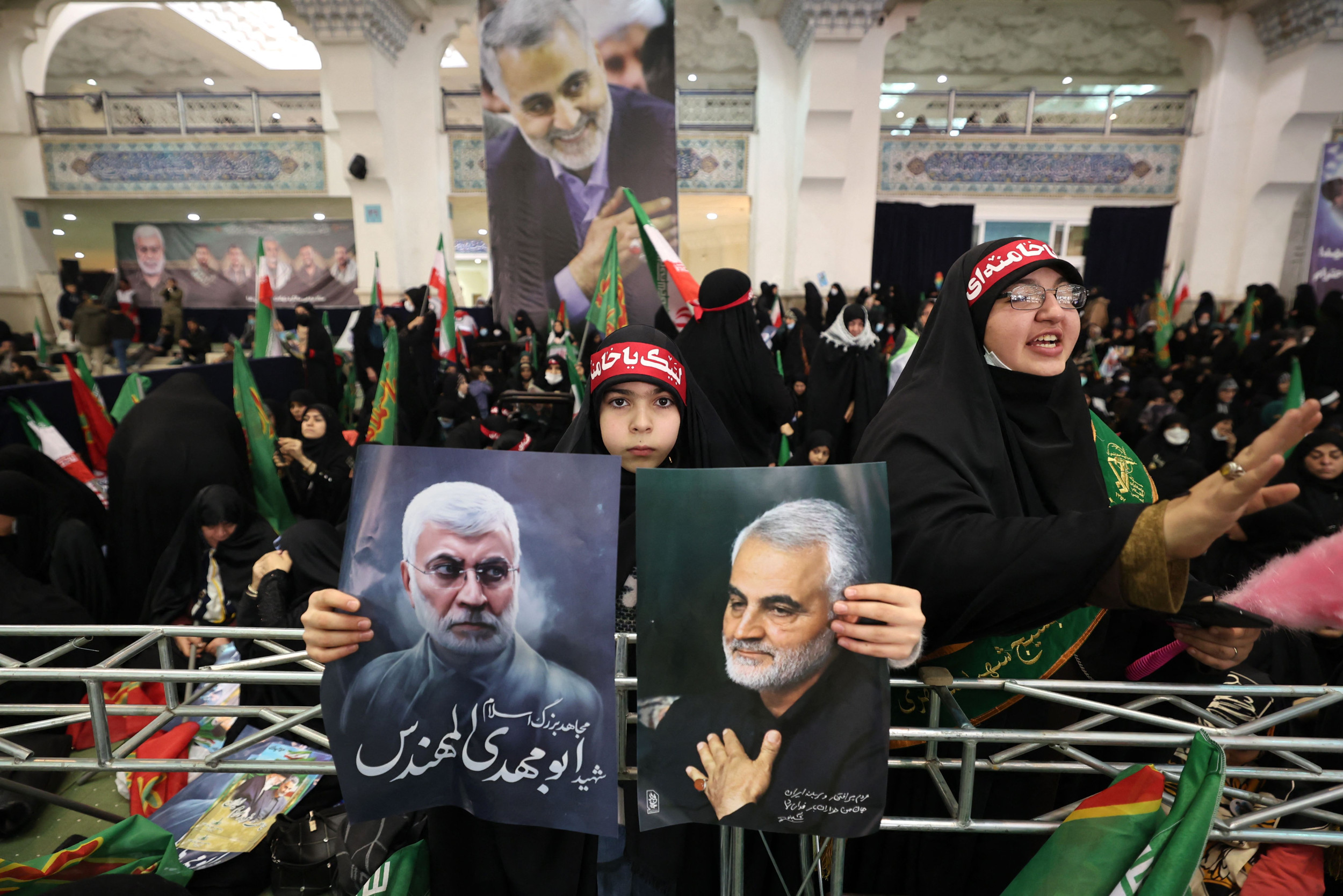 Soleimani, Muhandis, killing, 3rd, aiversary, Tehran, Iran