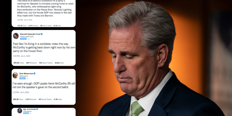 McCarthy and a few tweets