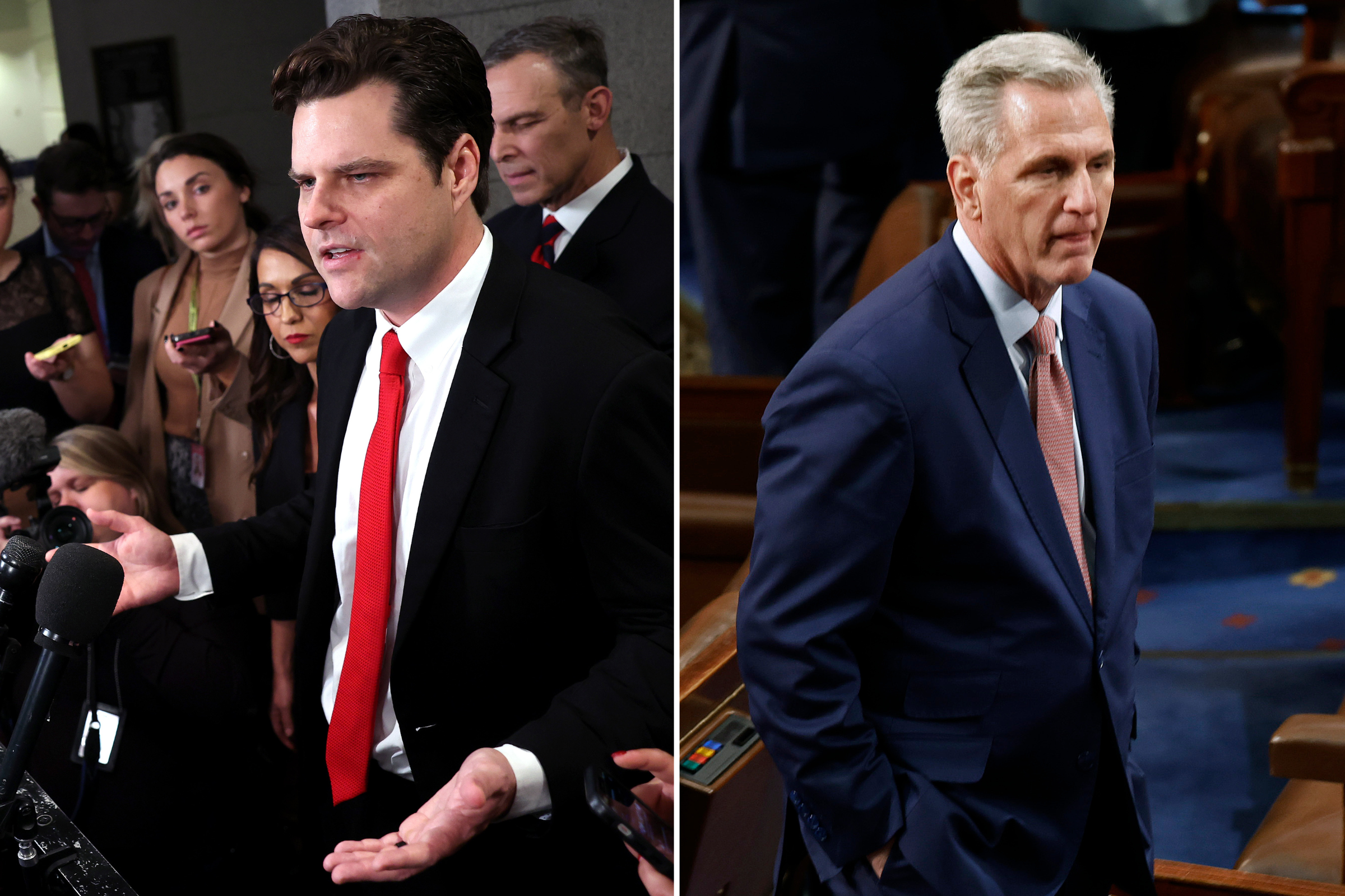 Matt Gaetz Questions McCarthy's Status as a 'Squatter' in Speaker's Office