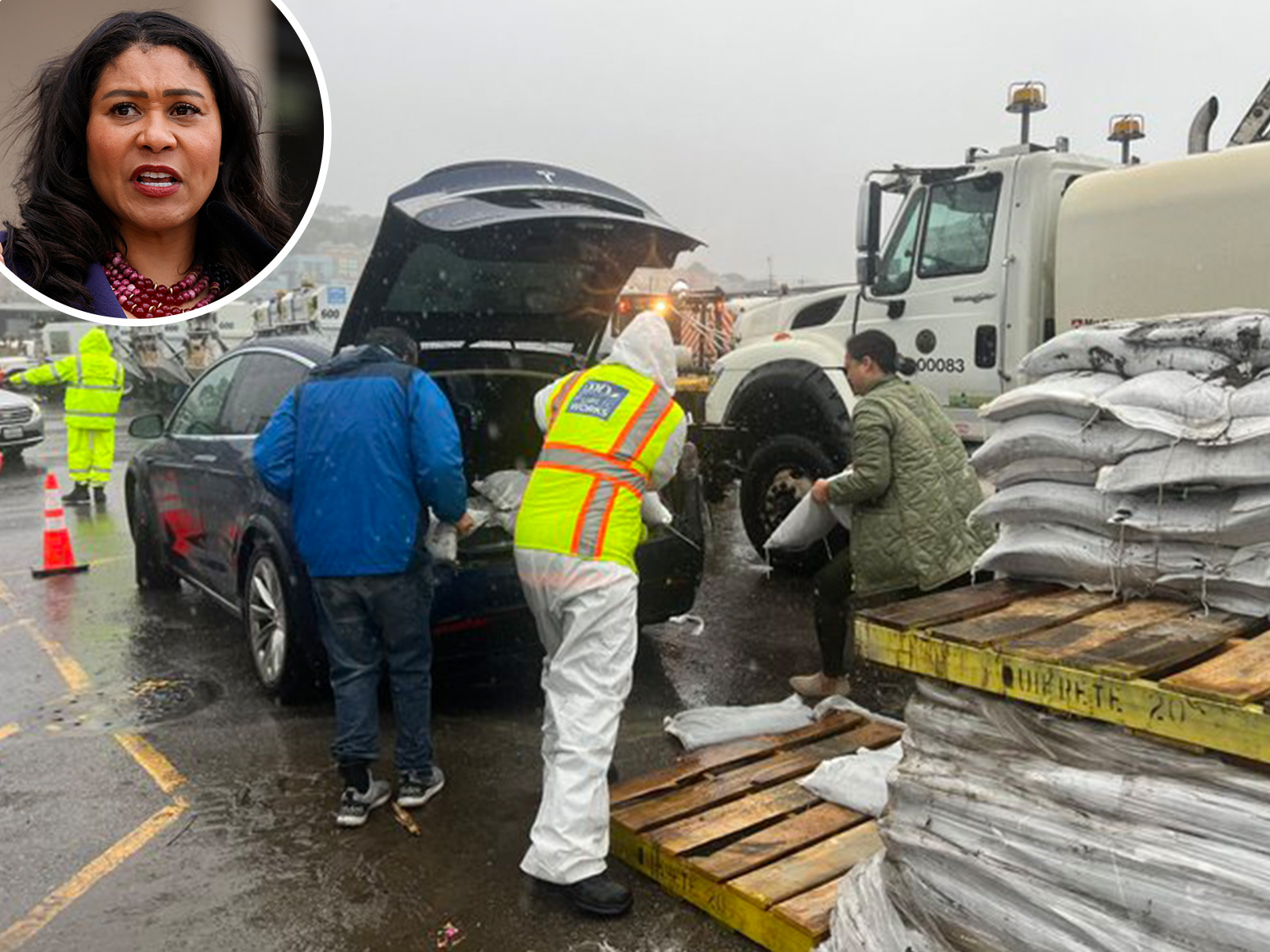 San Francisco Braces For Bomb Cyclone As Deadly Atmospheric River Nears