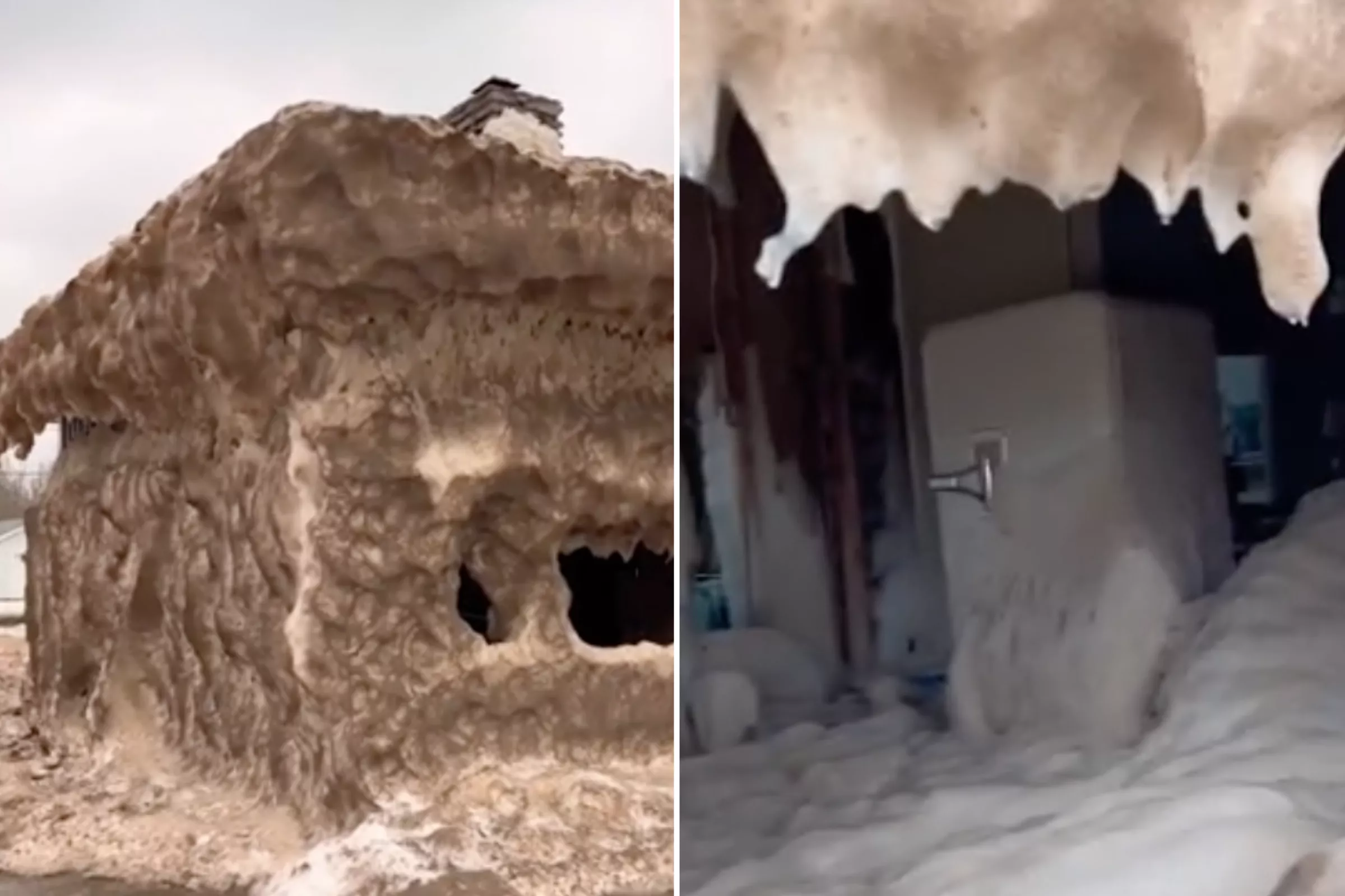 Shocking Photos Show Fort Erie Still Frozen 10 Days After Deadly Storm - Vimarsana News