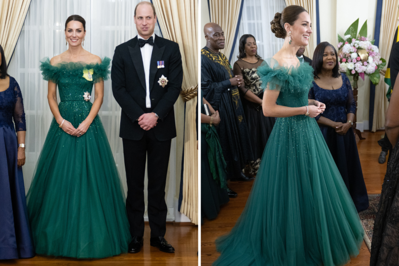 Kate Middleton Jamaica Reception 2022