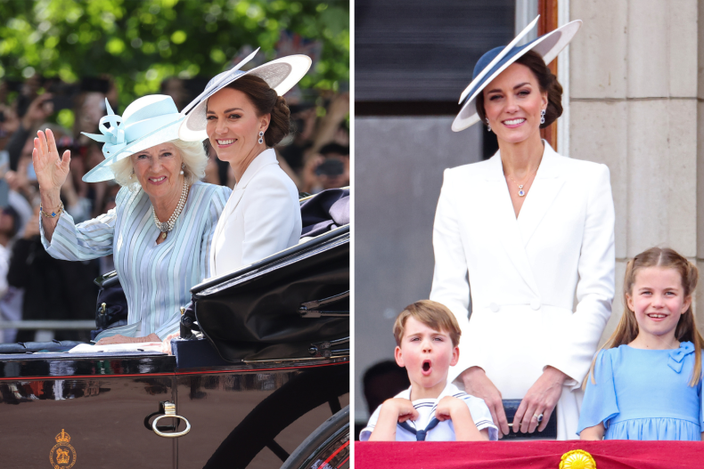 Kate Middleton Trooping the Colour 2022
