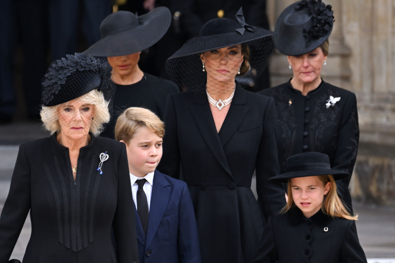 Kate Middleton Mourning Queen Elizabeth II