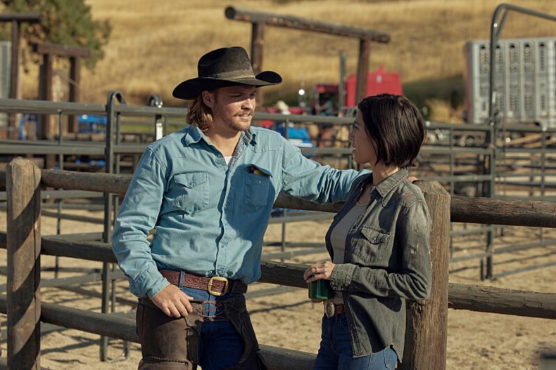 Kayce and Monica Dutton Yellowstone S5