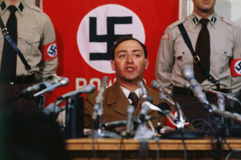 Neo-Nazi leader Frank Collin