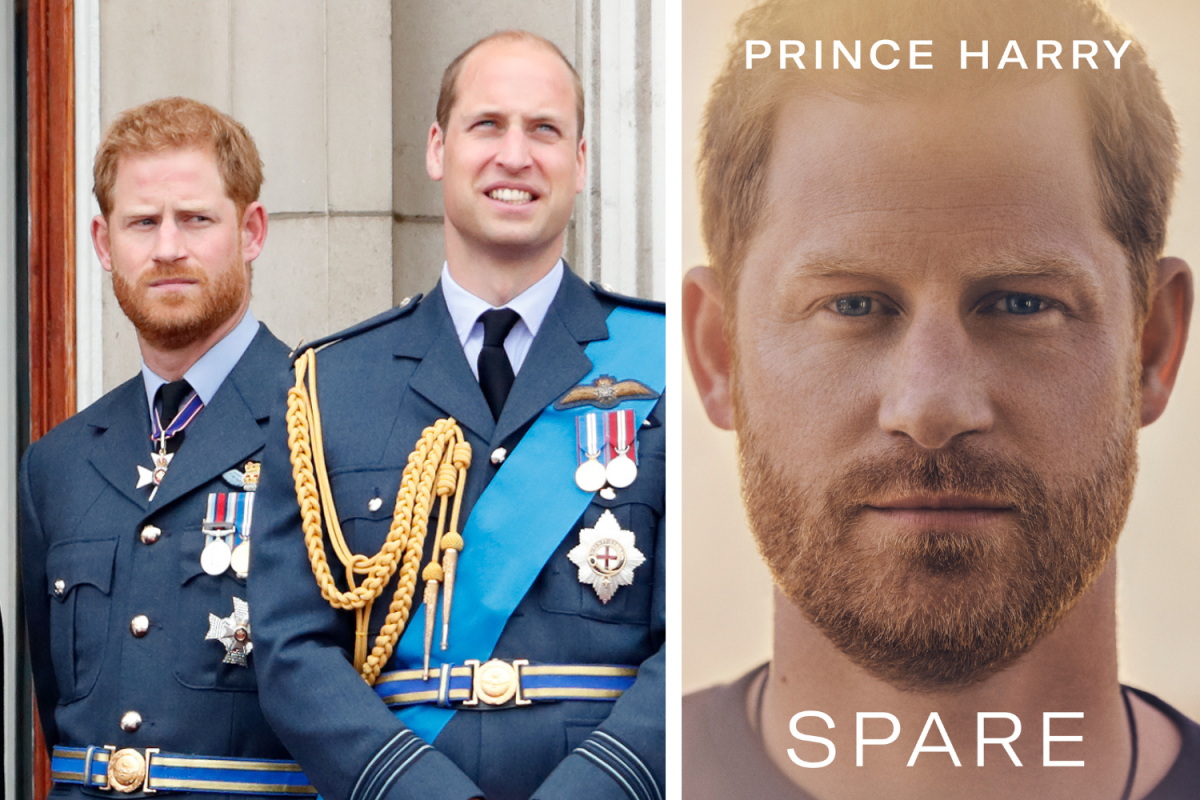 Prince Harry, Prince William 'Spare'