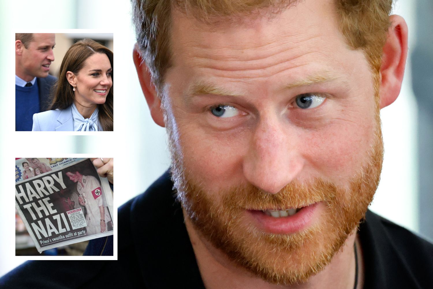 Prince Harry Blames Nazi Uniform Scandal On Laughing Prince William Kate Newsweek News