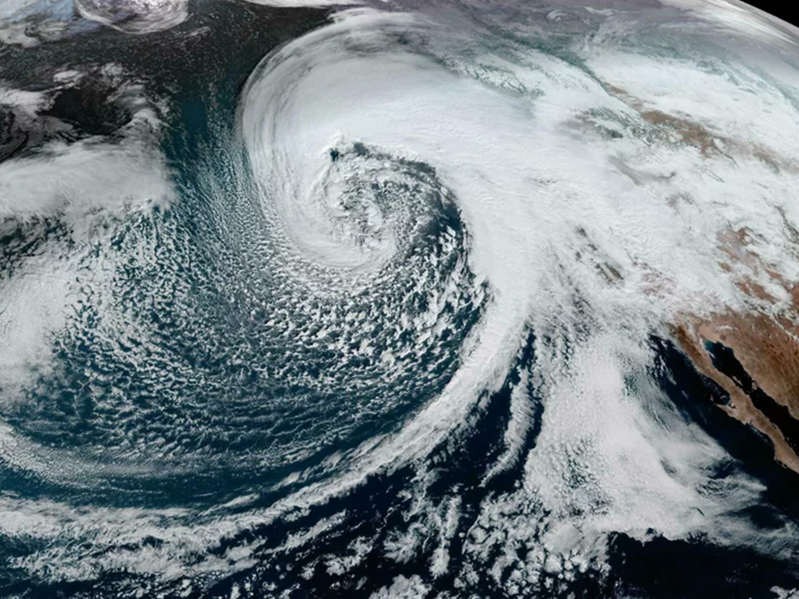 California Bomb Cyclone Photos Show Scale of Storm as Flooding Hits