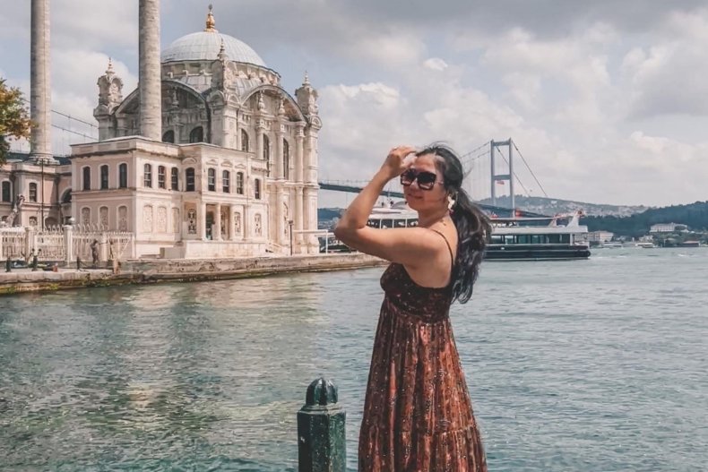 Ivy Xu in Istanbul