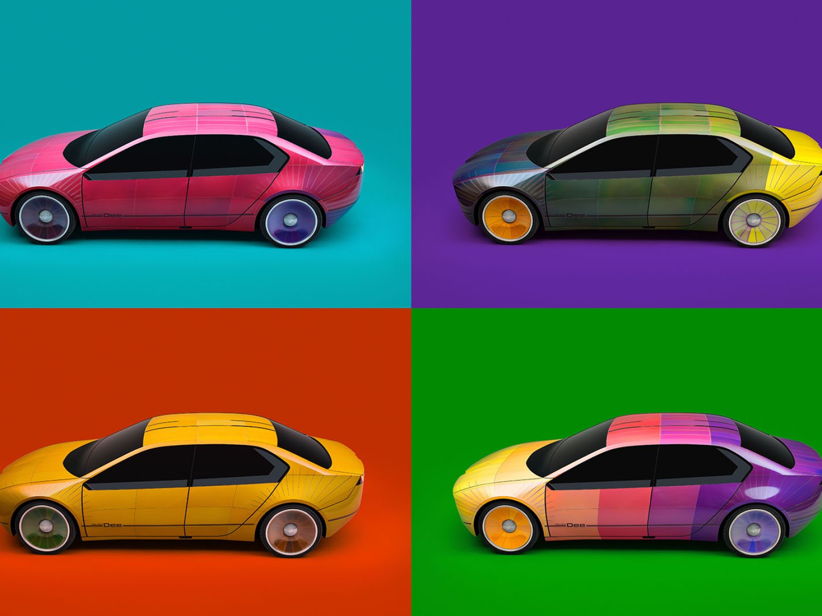 BMW's New Technology Skins an Entire Car in Digital, Changeable Color