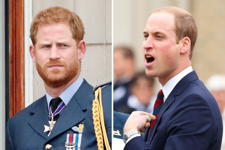 Prince Harry and Prince William Memoir Fight