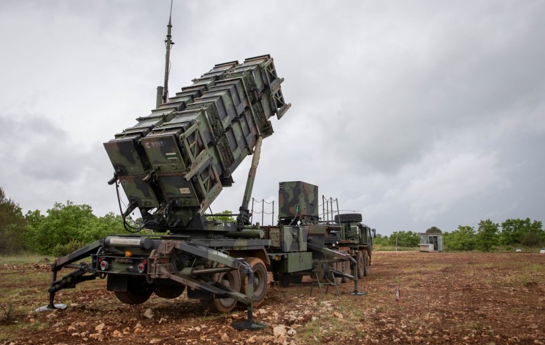 US Patriot SAM during exercises in Croatia