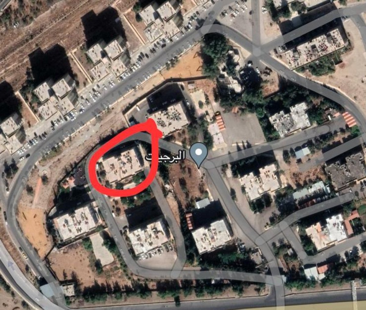 Alleged, Iran, military, compound, in, Damascus, Syria