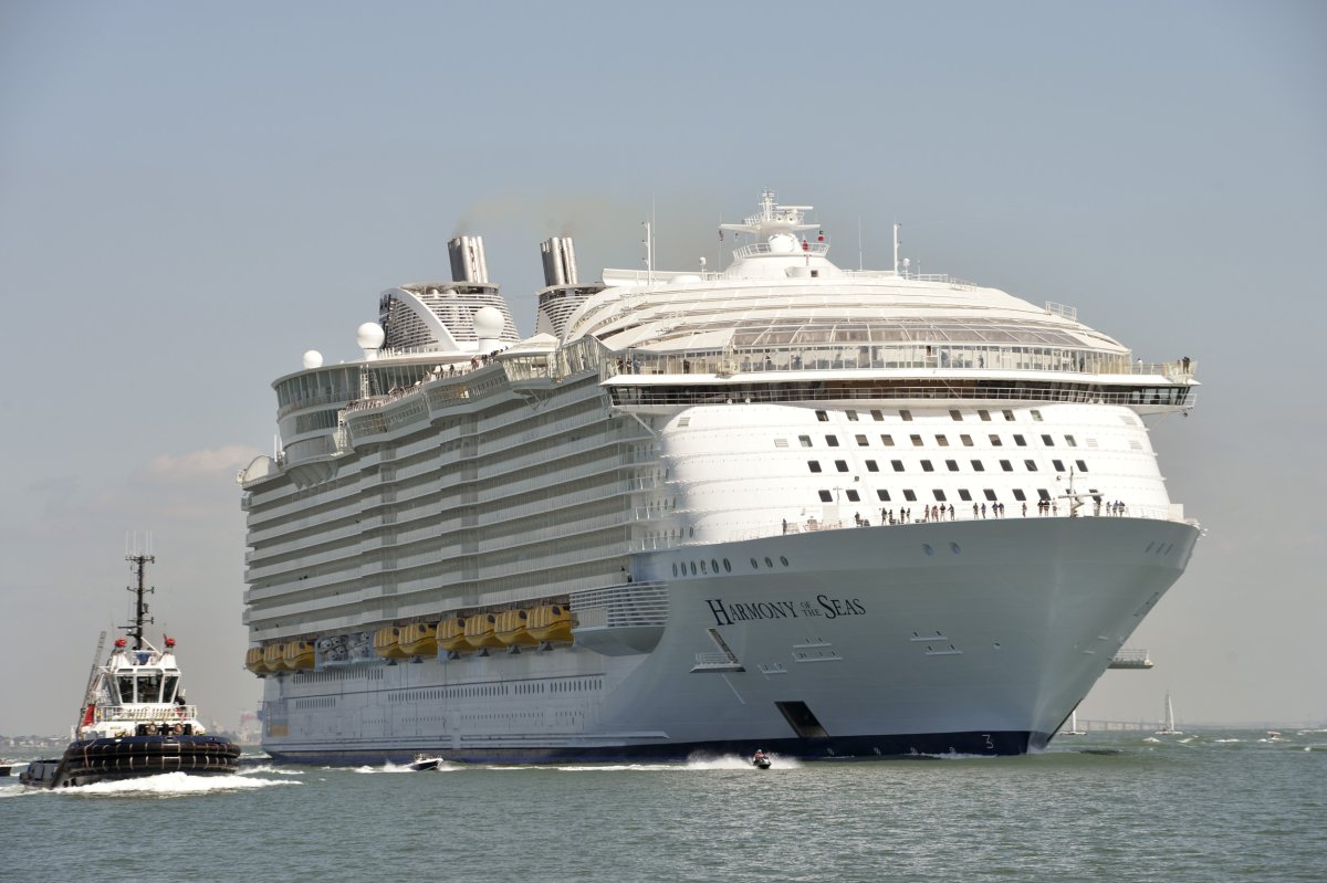 Harmony of the Seas pictured in 2016