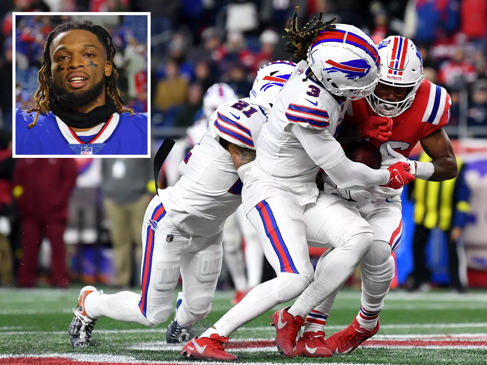 Happy to be back in Buffalo': Damar Hamlin released from Cincinnati  hospital