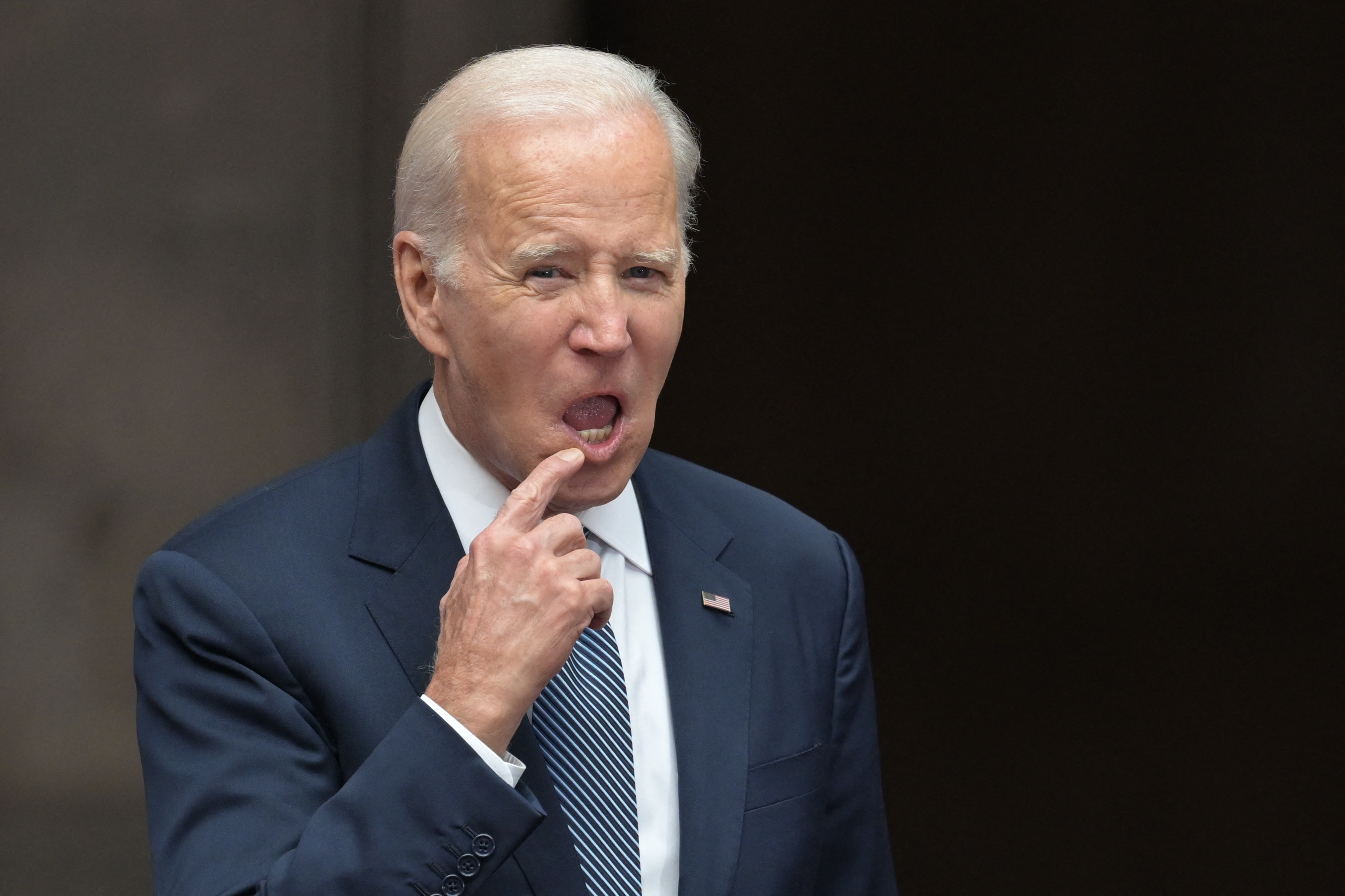 Secret Service Agents Attempt To Lure Biden Out Of White House Crawl Space