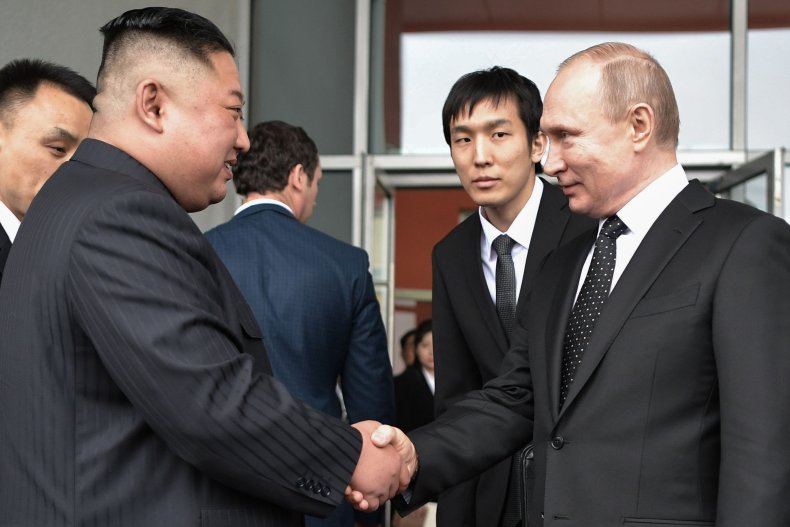 North, Korea, Kim, Russia, Putin, meet, 2019