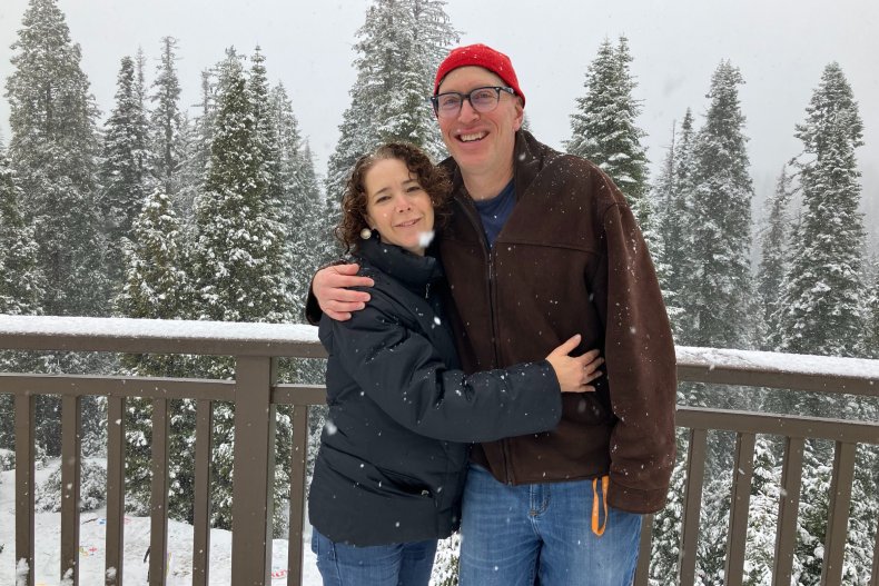 Amy Ettinger and husband Dan