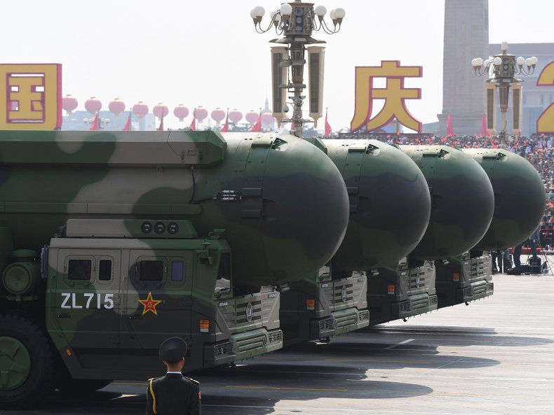 China's DF-41 Ballistic Missiles 