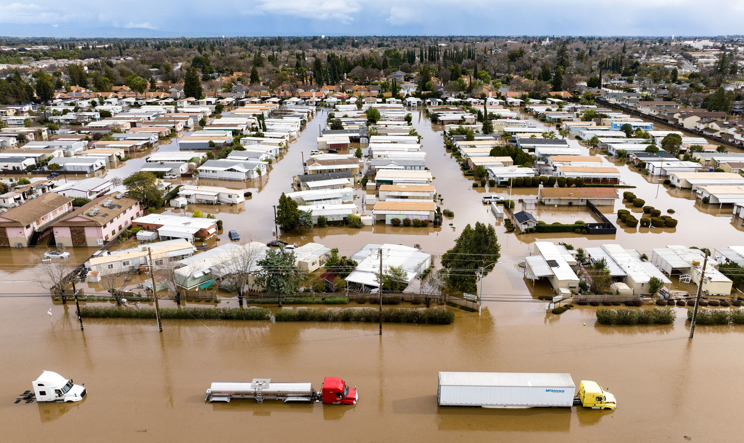 California Storm Updates Flooding Causes Widespread Damage More Rain   Flooding Merced Ca 